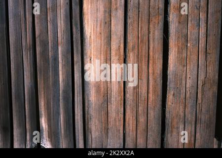 Old Bamboo texture wood natural patterns brown. Stock Photo