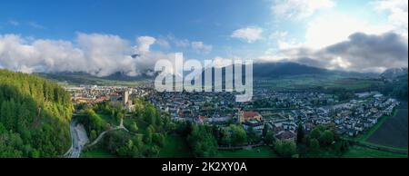 Bruneck, Brunico Stock Photo