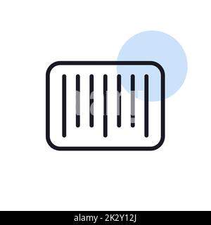 Barcode vector icon. E-commerce sign Stock Photo