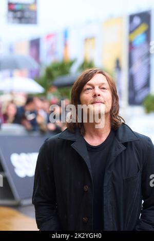 September 23, 2022, Madrid, Spain: NORMAN REEDUS arrives at Maria Cristina Hotel during 70th San Sebastian International Film Festival on June 30, 2011 in Donostia / San Sebastian, Spain (Credit Image: © Jack Abuin/ZUMA Press Wire) Stock Photo