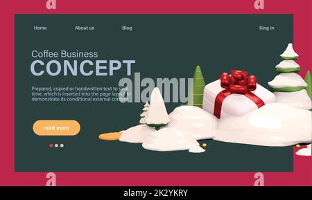 Winter Season Holidays, Corporate Party Event Celebration Landing Page Template. Tiny Characters Celebrate New Year at Huge 2022 Number Dancing, Drinking Champagne. Vector illustration Stock Vector