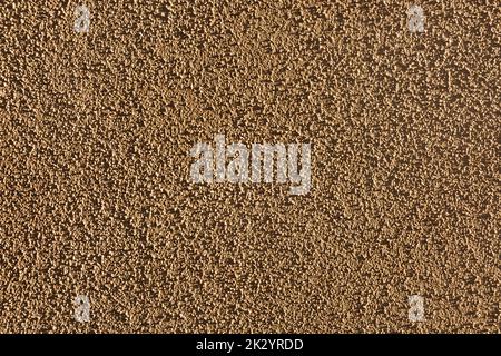 Beautiful porous brown and sand texture with soft focus when shooting. Copy Space for text. Stock Photo