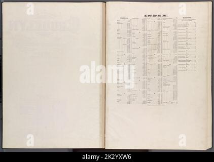 Cartographic, Maps. 1884 - 1936. Lionel Pincus and Princess Firyal Map Division. Fire insurance , New York (State), Real property , New York (State), Cities & towns , New York (State) Index Stock Photo