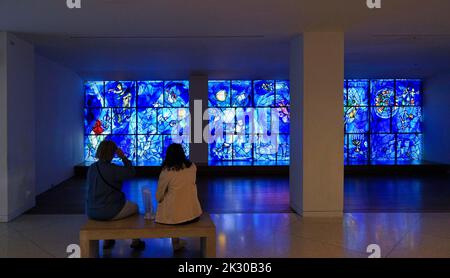 'American Windows' by Marc Chagall, in the Art Institute of Chicago Stock Photo