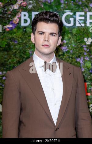 Luke Newton attends the World Premiere of 'Bridgerton' Season 2 at The Tate Modern When: 22 Mar 2022 Credit: Phil Lewis/WENN Stock Photo