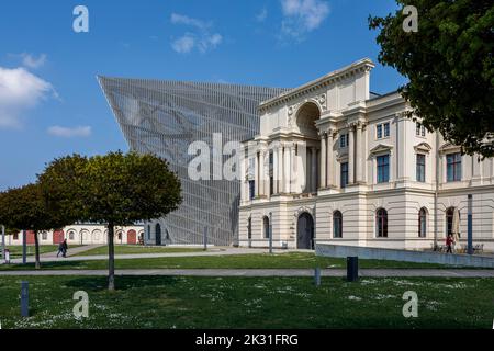 Military History Museum of the Bundeswehr in Dresden Stock Photo