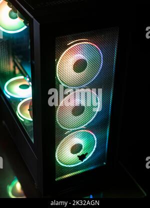 Rgb Computer Components RGB Gaming PC Components Stock Photo - Alamy