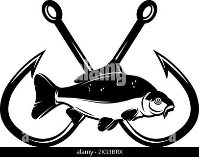 Carp hooks Cut Out Stock Images & Pictures - Alamy