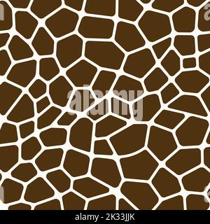 Abstract modern giraffe seamless pattern. Animals trendy background. Colorful decorative vector stock illustration for print, card, postcard, fabric Stock Vector