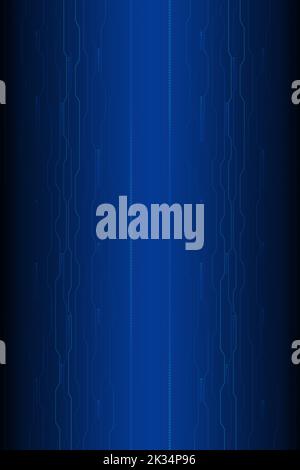 Abstract background with hud geometrical blue and white background Stock Photo