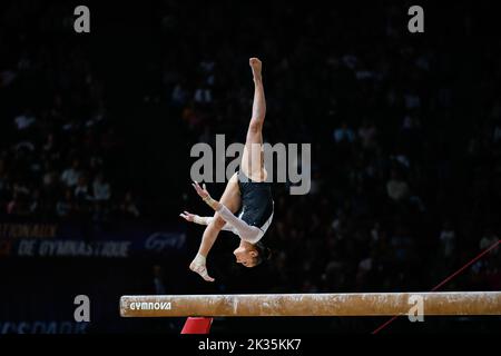 RAZ Lihie of Israel (women's balance beam) during the FIG World Cup ...
