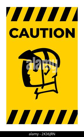 Face Shield, Occupational Safety And Health Stock Vector