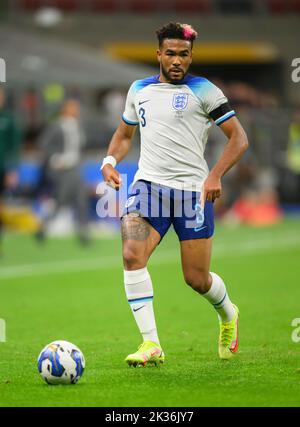 England's Reece James during the UEFA Nations League match at the San Siro, Milan, Italy