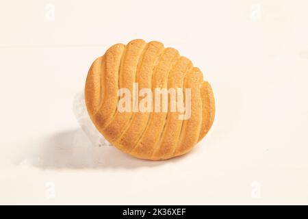 Cookies made out of wheat and can be eaten solo as well as with tea. Butter Cookies Stock Photo