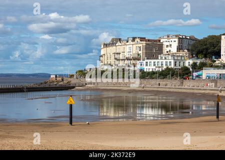 Seafront Hotels Along Birnbeck Road In Weston Super Mare Overlooking ...