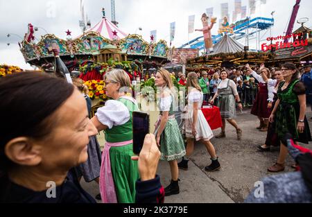 Stuttgart Germany 25th Sep 2022 The Wasenhasis Accompany As 