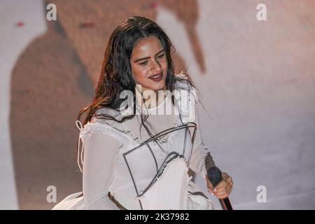 Rosalia performs at Global Citizen Festival in Central Park in New York City on Saturday, September 24, 2022. Global Citizen Live is a 24-hour global event to unite the world, defend the planet and defeat poverty.     Photo by Lev Radin/UPI Stock Photo