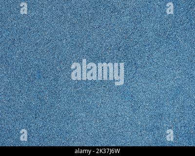 blue pebbles texture background. park or playground flooring material Stock Photo
