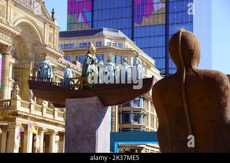The Bull, Birmingham, Centenary Square Stock Photo