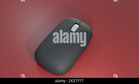 mouse wireless computer 3D render isolated Stock Photo - Alamy