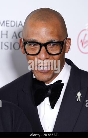 File photo dated 08/05/22 of Jay Blades at the Virgin BAFTA TV Awards 2022, at the Royal Festival Hall in London. Blades has said The Repair Shop team 'fixed' him by bringing him into another family after a difficult childhood which saw him experience neglect, racism and violence. Issue date: Sunday September 25, 2022. Stock Photo