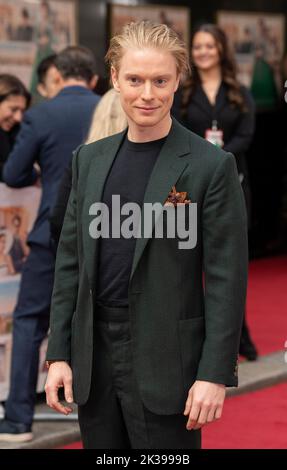 London, UK. 25th September, 2022. Freddie Fox attends the UK Premiere of 'Mrs Harris Goes To Paris' at The Curzon Mayfair on September 25, 2022 in London, England. Photo by Gary Mitchell/Alamy Live News Stock Photo