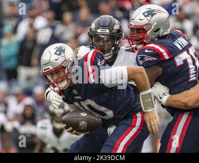 Atlanta Falcons linebacker Brandon Copeland (51) lines up on defense during  an NFL football game against the Carolina Panthers, Sunday, Dec. 12, 2021,  in Charlotte, N.C. (AP Photo/Brian Westerholt Stock Photo - Alamy