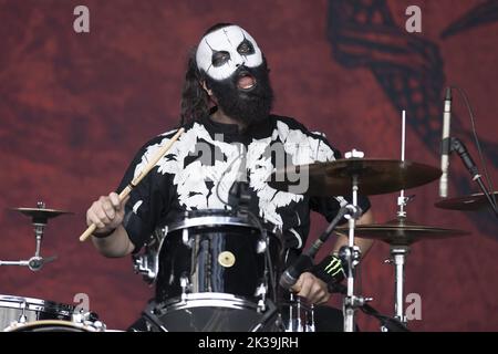 CASTLE DONINGTON, ENGLAND: Download Festival Day 1 Featuring: Richard Meiz Where: Castle Donington, United Kingdom When: 10 Jun 2022 Credit: Neil Lupin/WENN Stock Photo