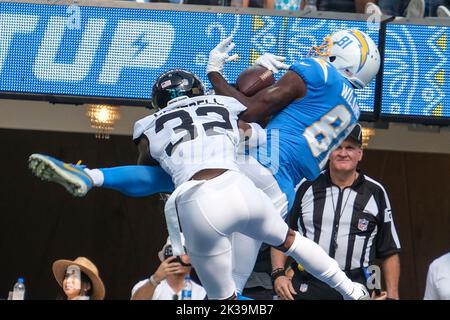 Los Angeles, California, USA. 25th Sep, 2022. during the second half at an NFL  football game, Sunday, Sept. 25, 2022, in Inglewood, Calif. (Credit Image:  © Ringo Chiu/ZUMA Press Wire) Credit: ZUMA