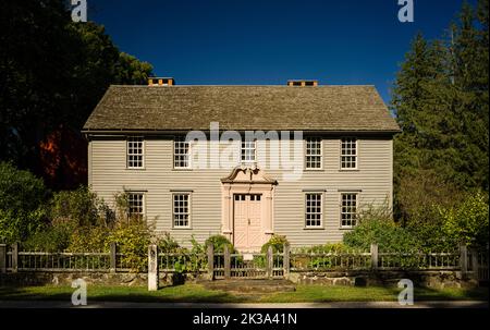 Mission House   Stockbridge, Massachusetts, USA Stock Photo