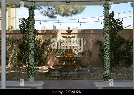 Wedding chapel located on the Las Vegas Strip, Nevada, USA Stock Photo