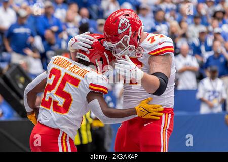 Kansas City Chiefs guard Andrew Wylie (77) during a preseason NFL