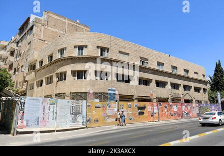 The Knesset Museum ( Home of the first Israeli Kneset ) on King George V St in West Jerusalem. Stock Photo