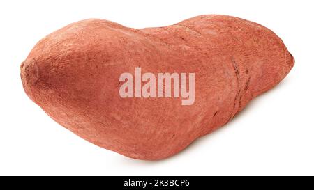 sweet potato, yam, isolated on white background, clipping path, full depth of field Stock Photo