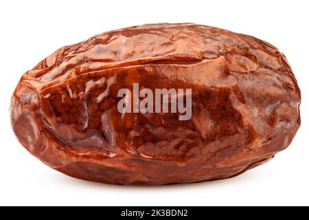 Dates isolated on white background, clipping path, full depth of field Stock Photo