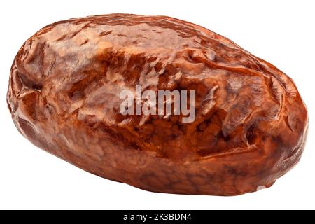 Dates isolated on white background, clipping path, full depth of field Stock Photo