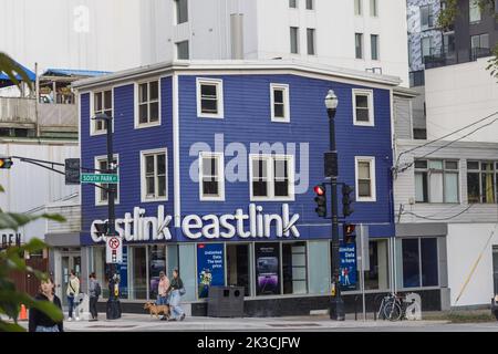 Eastlink Logo at Headquarters. A Canadian cable television and ...
