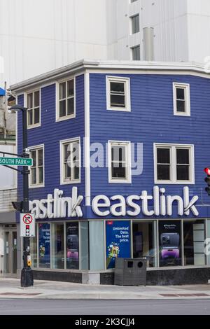 Eastlink Logo at Headquarters. A Canadian cable television and ...