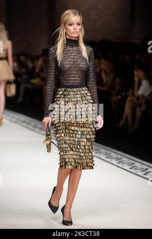 Milan, Italy, 25/09/2022, Frida Aasen at the fashion show of Elisabetta