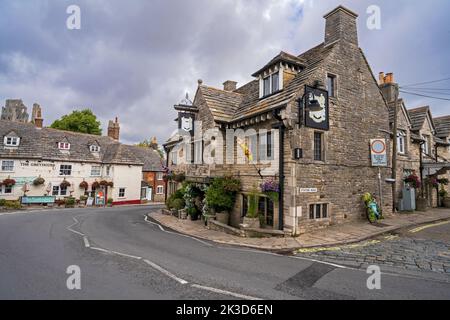 The Bankers Arms, Corfe Castle, Corfe, Wareham, Dorset, England, Uk Stock Photo