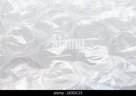 Gray bubble wrap macro photography Stock Photo