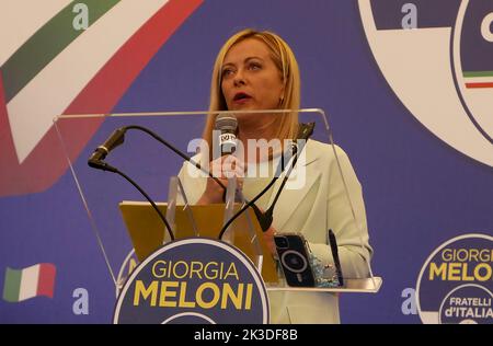 Giorgia Meloni Rejoices After Polls Ratified Fratelli D'Italia As The ...