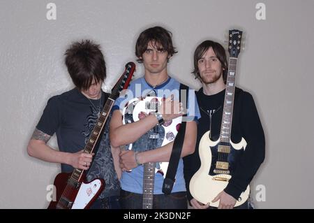 All American Rejects photographed in 2006 in San Jose, California. Credit: Ross Pelton/MediaPunch Stock Photo