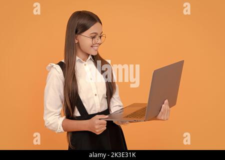 computer vision syndrome. nerd typing school blog. impact of computer on vision. Stock Photo