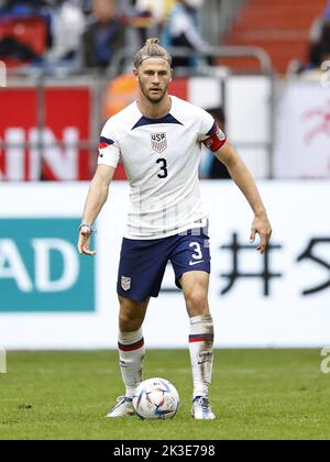 United States' Walker Zimmerman in action during a CONCACAF Gold Cup ...