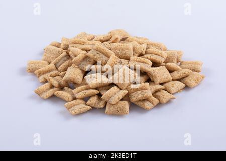 Pillow chips isolated in white background Stock Photo