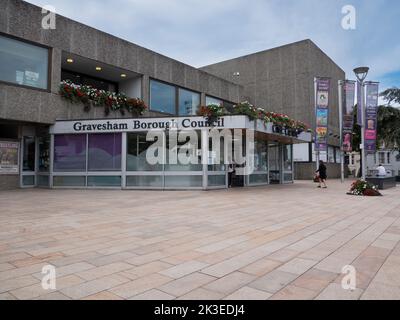 Gravesend Kent UK Gravesham Borough council Town Hall Stock Photo