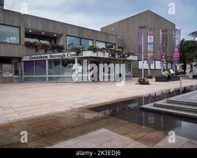 Gravesend Kent UK Gravesham Borough council Town Hall Stock Photo