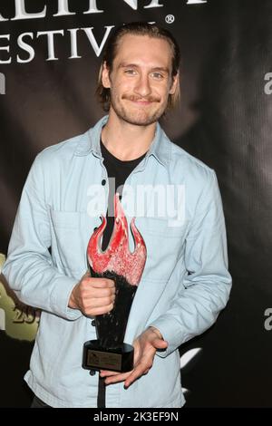 Long Beach, USA. 21st Sep, 2022. LOS ANGELES - SEP 21: Austin Lewis at the Wes Craven Award - 2022 Catalina Film Festival at Long Beach at Scottish Rite Event Center on September 21, 2022 in Long Beach, CA (Photo by Katrina Jordan/Sipa USA) Credit: Sipa USA/Alamy Live News Stock Photo