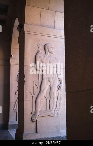 Palazzo della Questura Bologna Italy Stock Photo